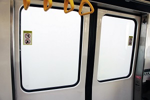 Smart Misting Windows of the Bombardier INNOVIA APM 100 (C801A) train for the Bukit Panjang LRT.